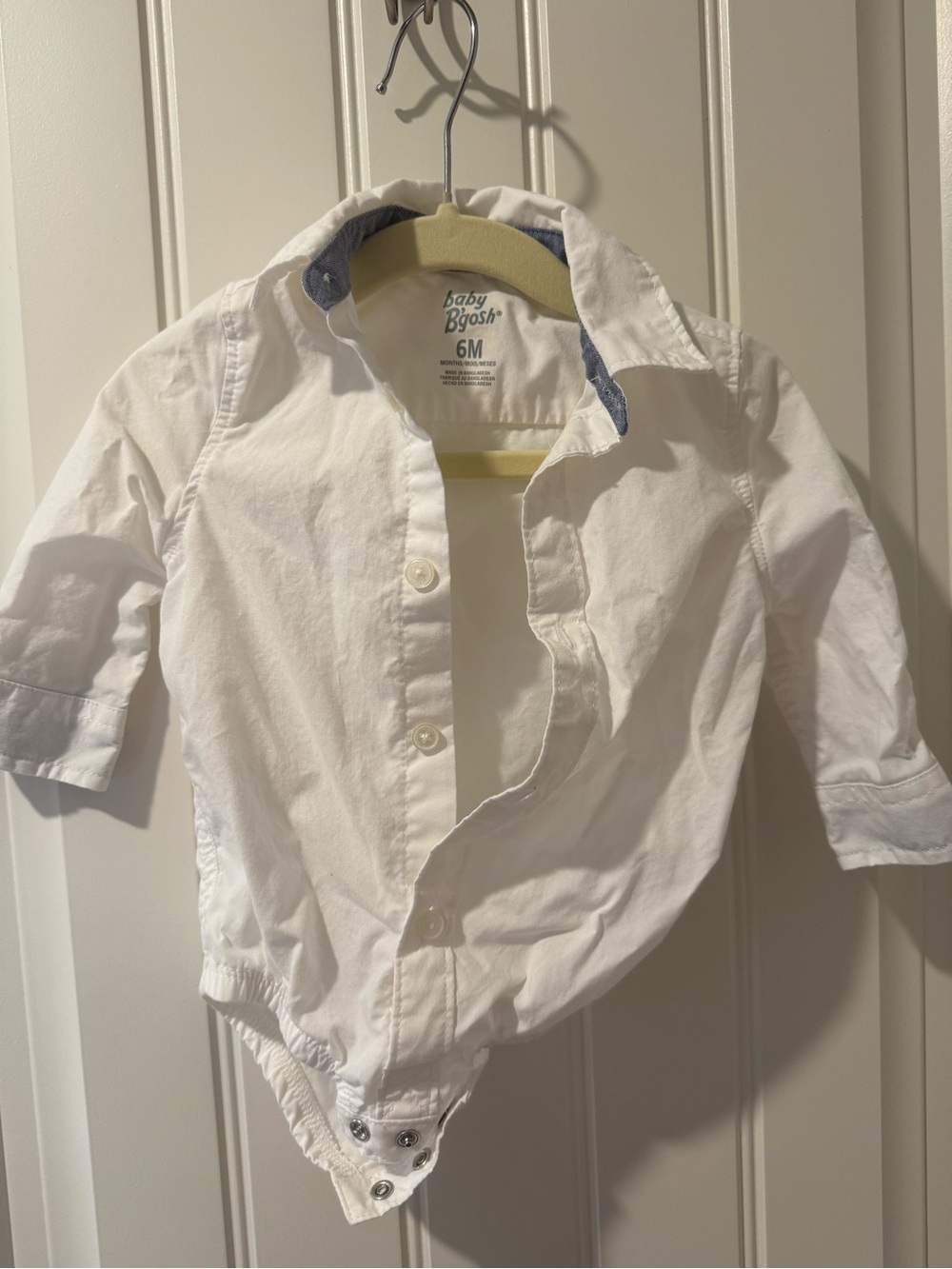 Baby B’Gosh 6M White Button-Up